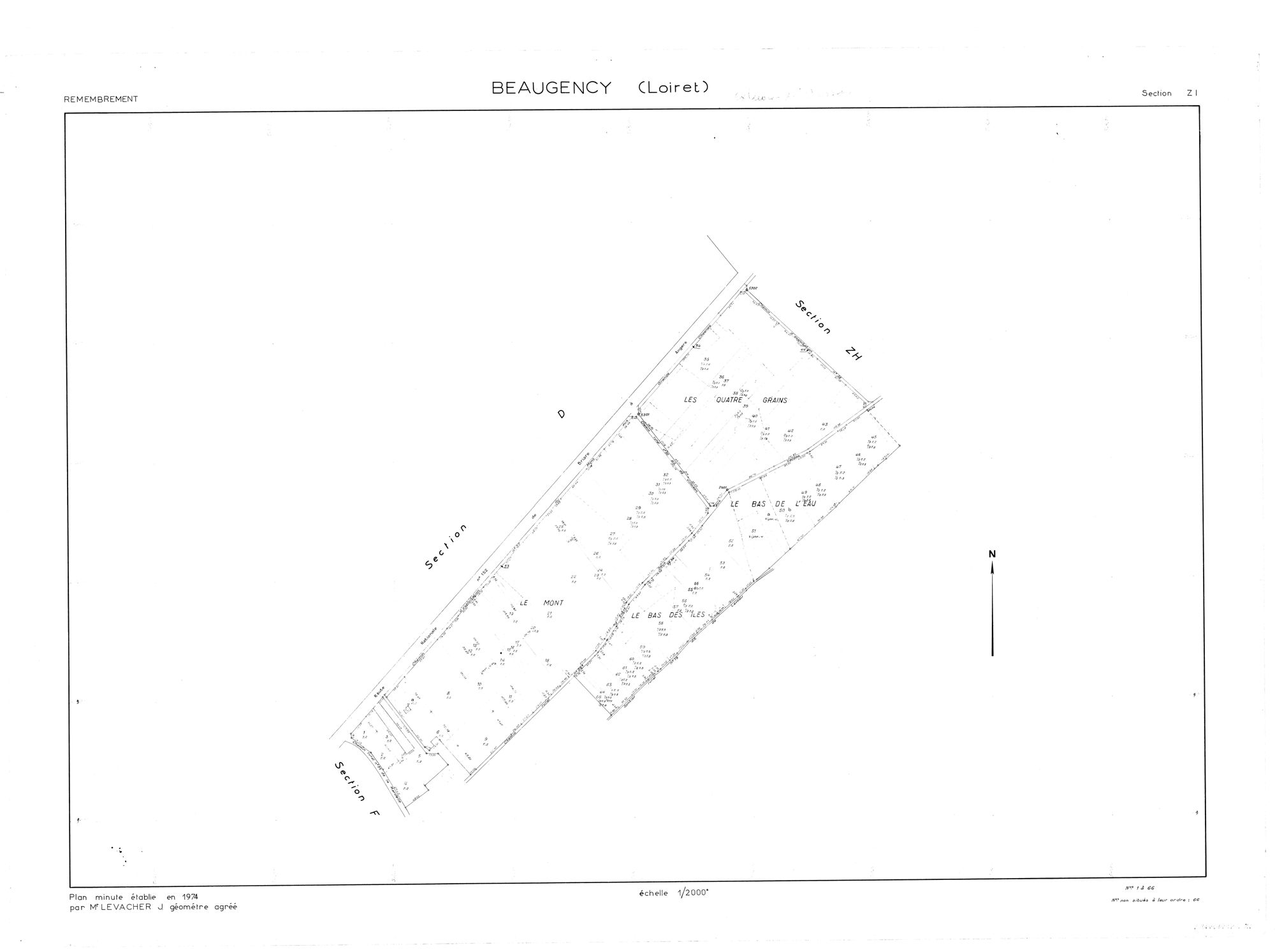 Beaugency - Sections