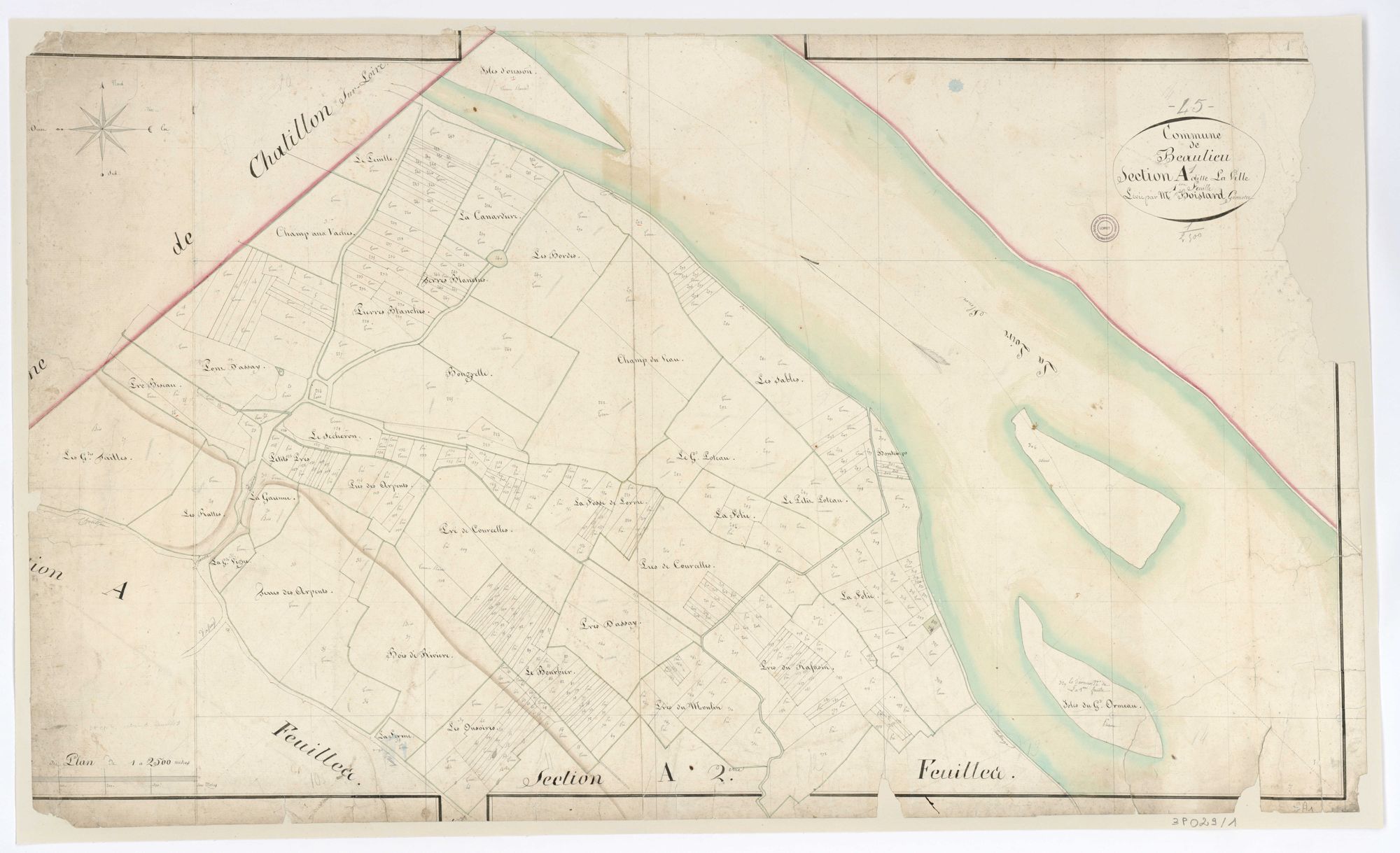Beaulieu-sur-Loire - Sections