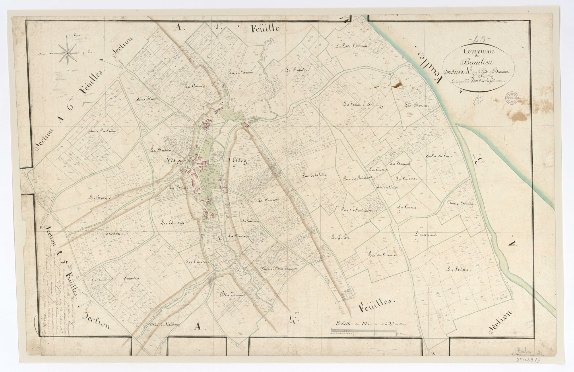 Beaulieu-sur-Loire - Sections