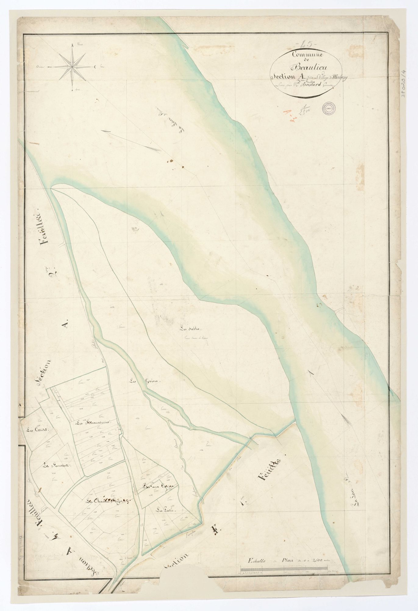 Beaulieu-sur-Loire - Sections