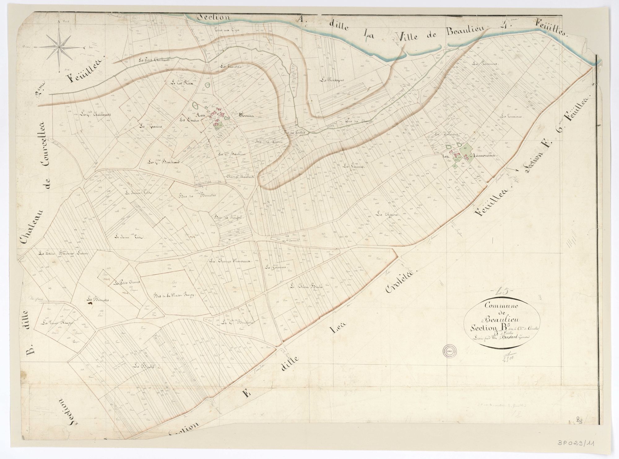 Beaulieu-sur-Loire - Sections