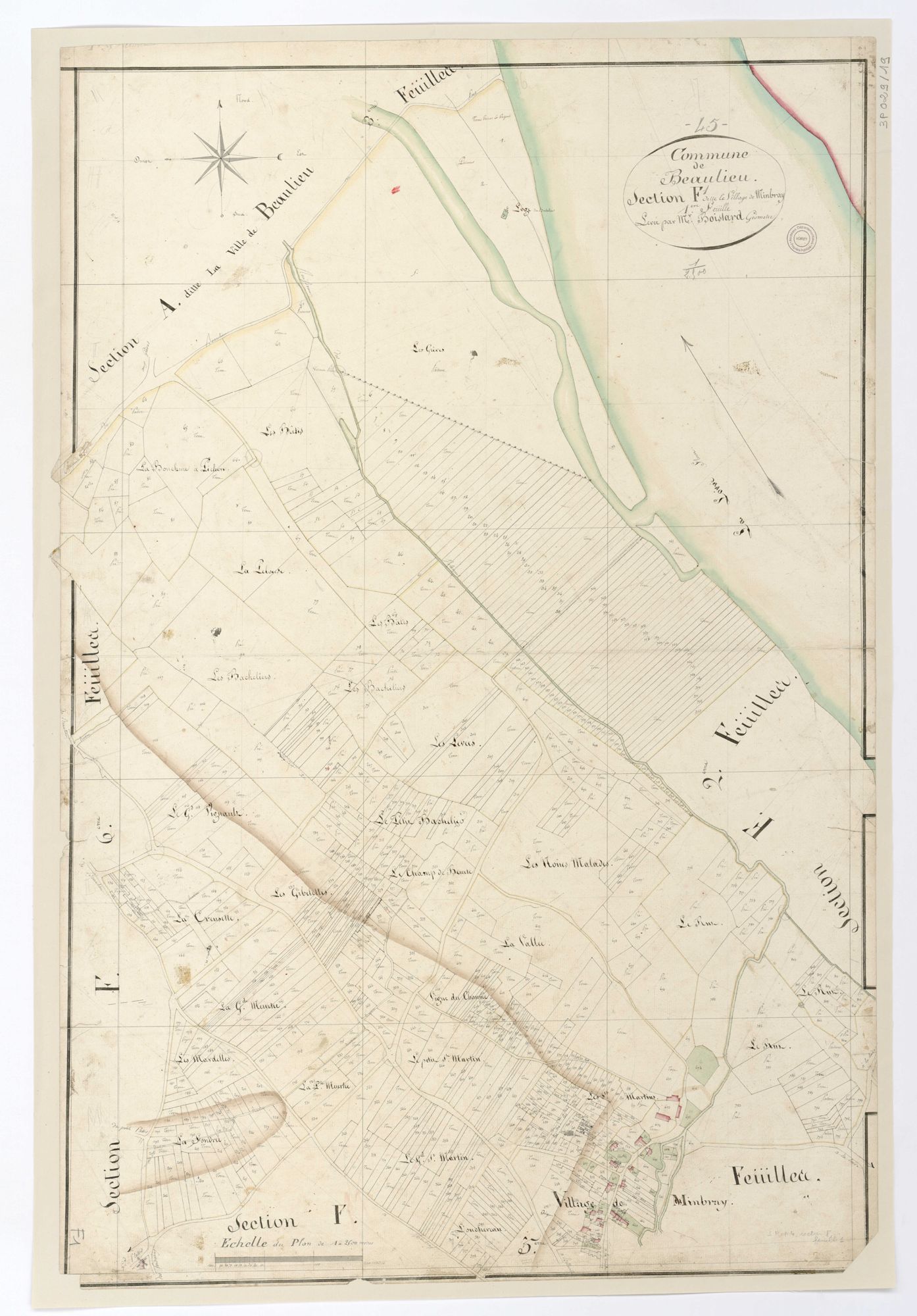Beaulieu-sur-Loire - Sections