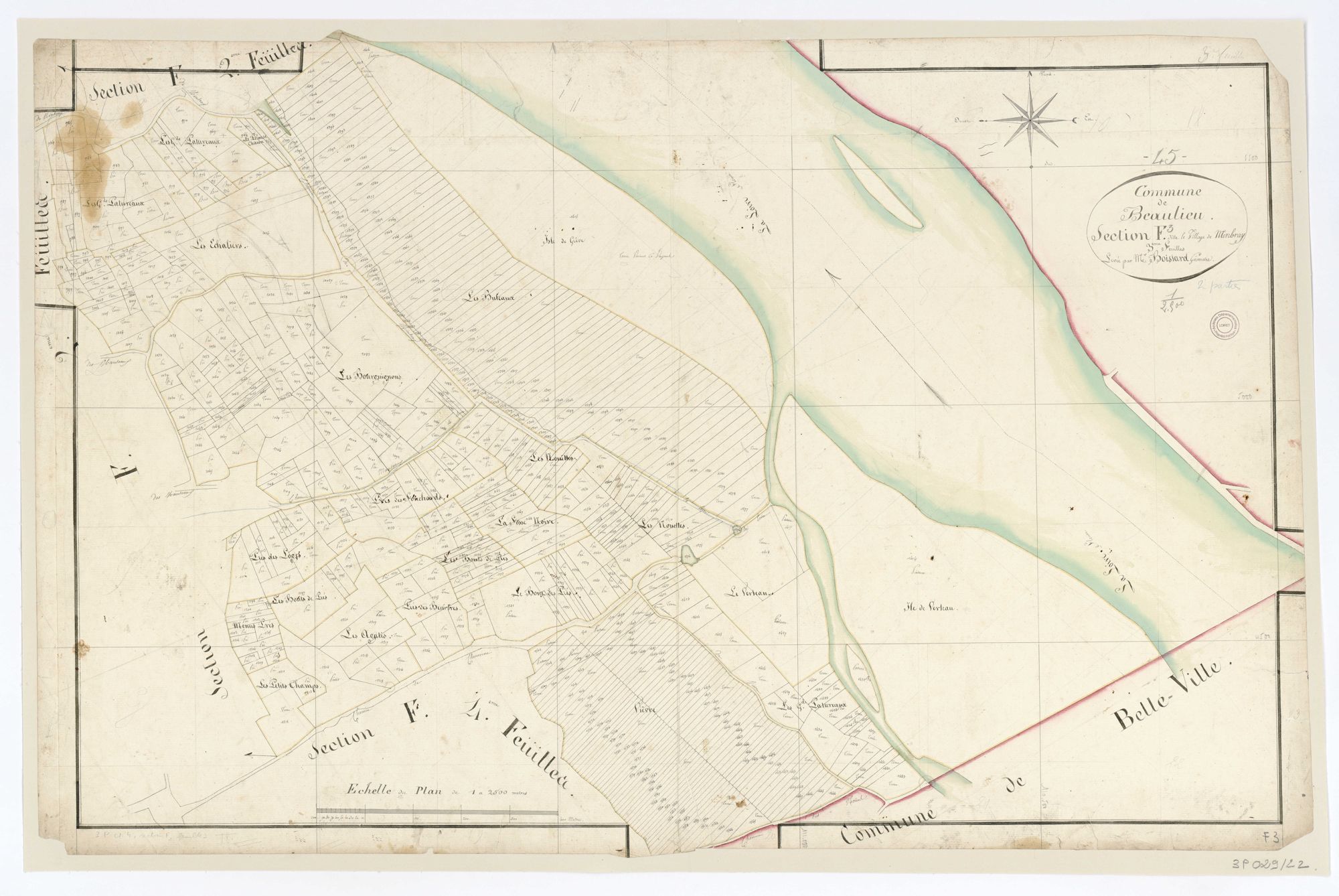 Beaulieu-sur-Loire - Sections