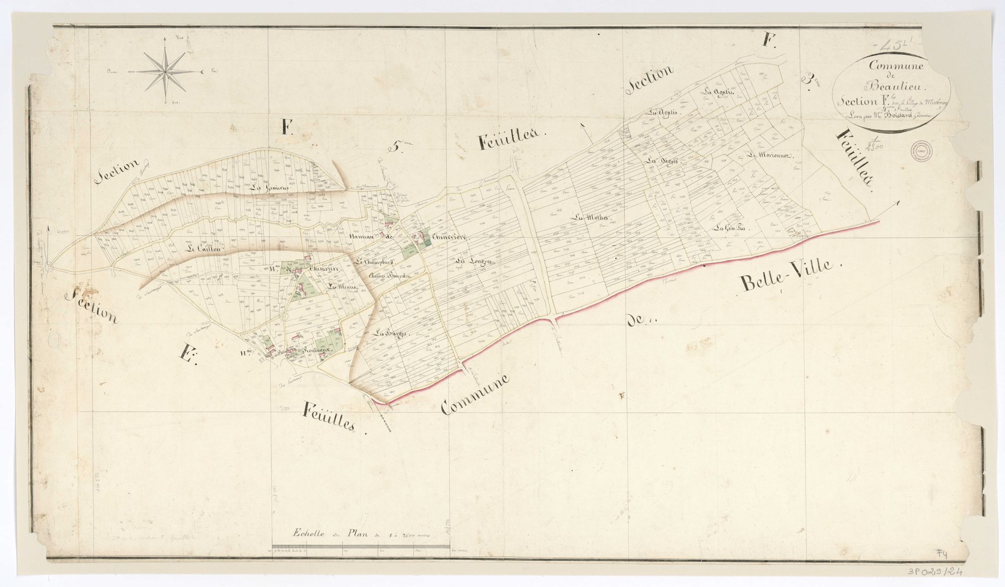 Beaulieu-sur-Loire - Sections