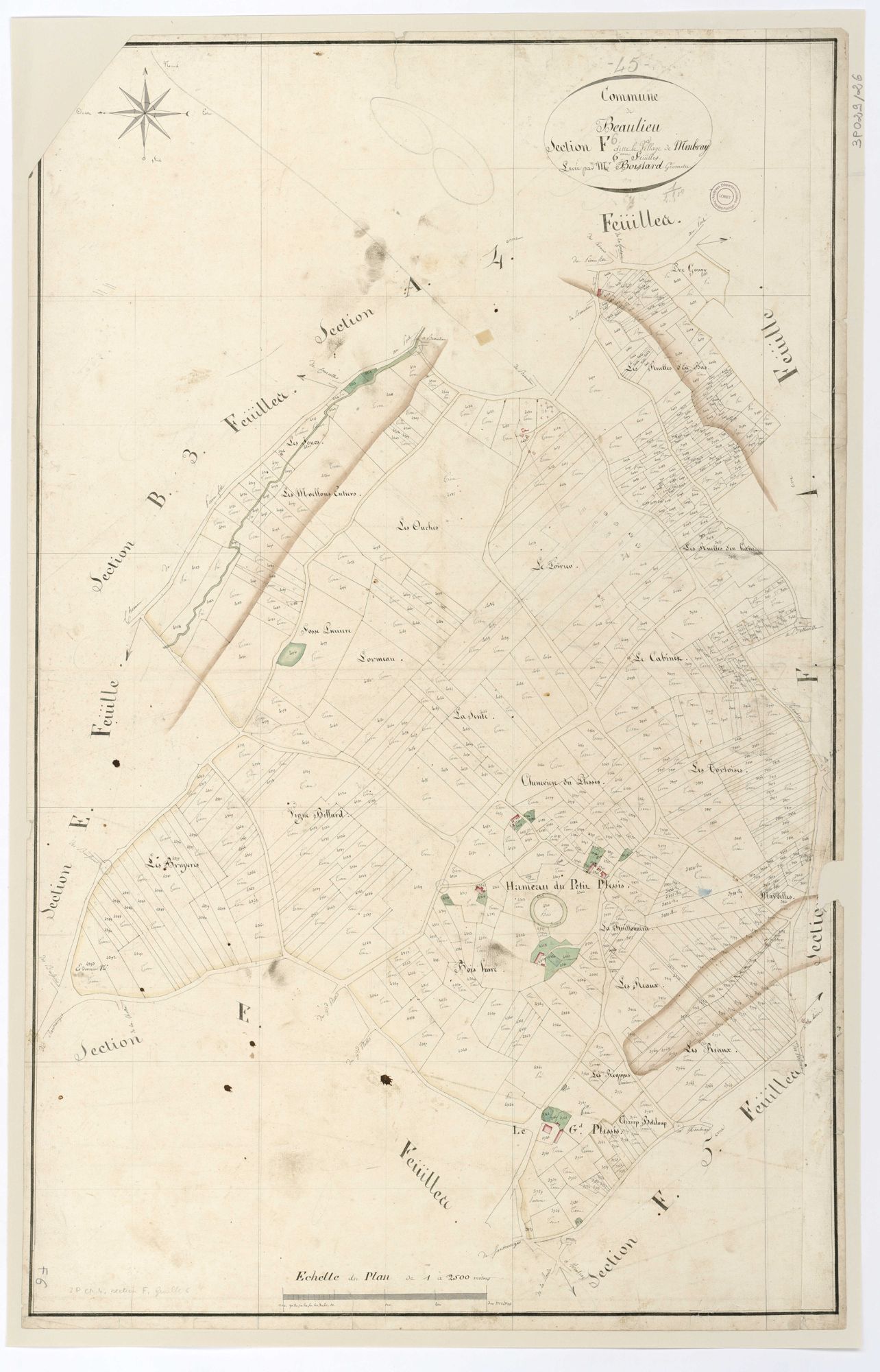 Beaulieu-sur-Loire - Sections