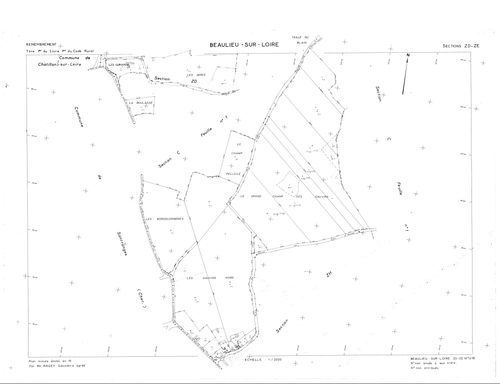 Beaulieu-sur-Loire - Sections