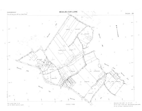 Beaulieu-sur-Loire - Sections
