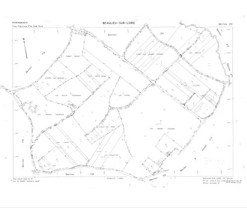 Beaulieu-sur-Loire - Sections