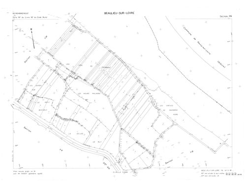 Beaulieu-sur-Loire - Sections
