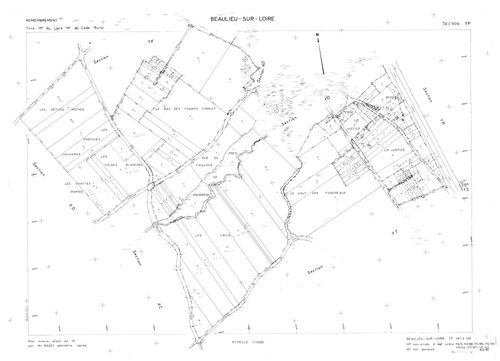 Beaulieu-sur-Loire - Sections