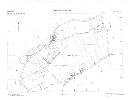 Beaulieu-sur-Loire - Sections
