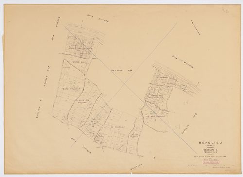 Beaulieu-sur-Loire - Sections