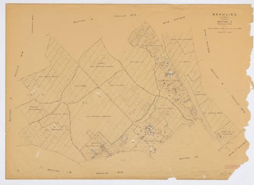 Beaulieu-sur-Loire - Sections