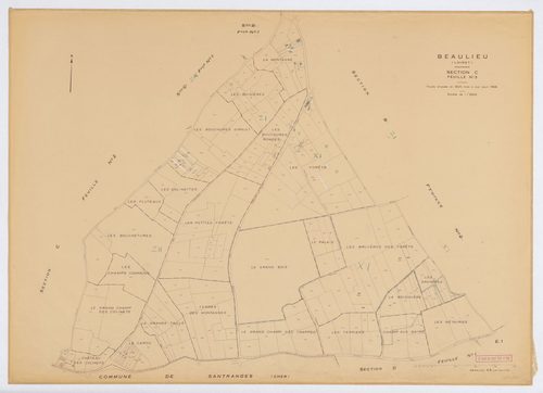 Beaulieu-sur-Loire - Sections