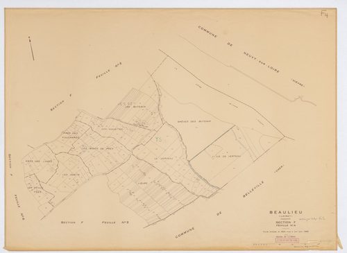 Beaulieu-sur-Loire - Sections