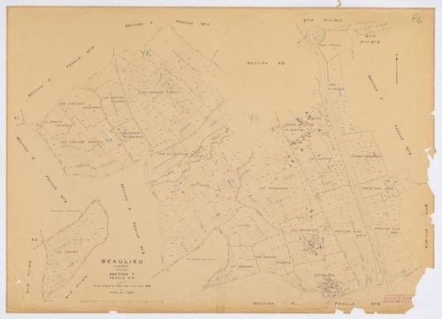 Beaulieu-sur-Loire - Sections
