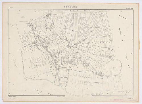 Beaulieu-sur-Loire - Sections