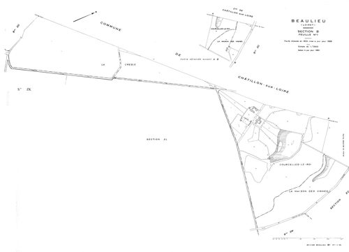 Beaulieu-sur-Loire - Sections