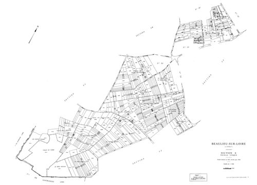 Beaulieu-sur-Loire - Sections