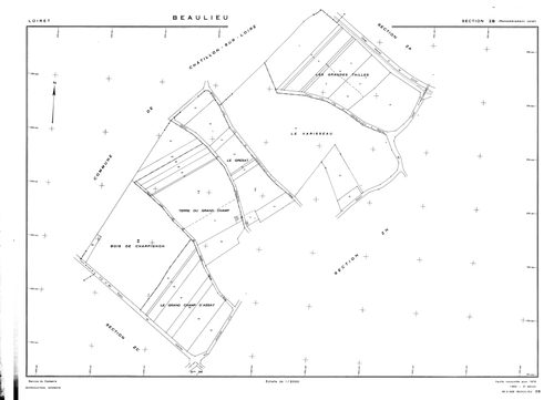 Beaulieu-sur-Loire - Sections