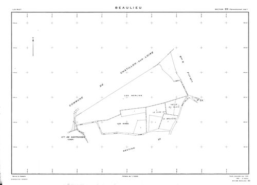Beaulieu-sur-Loire - Sections