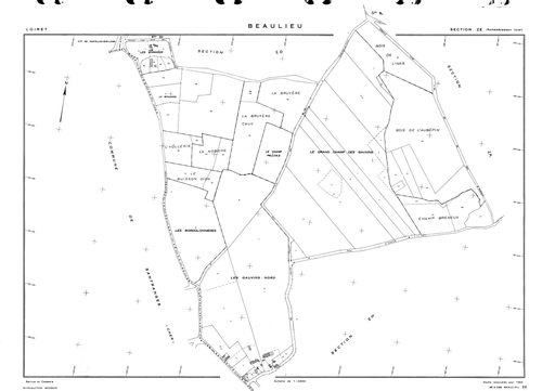 Beaulieu-sur-Loire - Sections