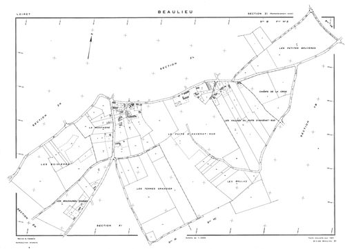 Beaulieu-sur-Loire - Sections