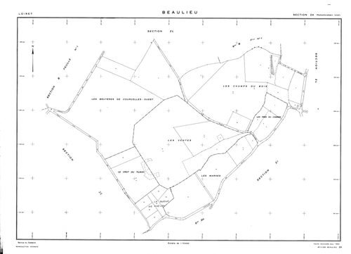 Beaulieu-sur-Loire - Sections