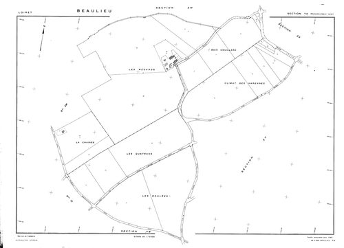 Beaulieu-sur-Loire - Sections