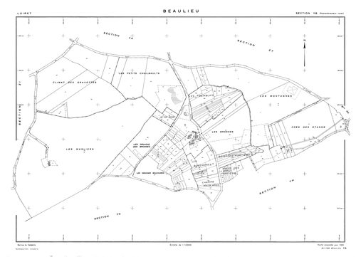 Beaulieu-sur-Loire - Sections