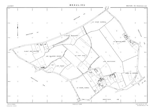 Beaulieu-sur-Loire - Sections