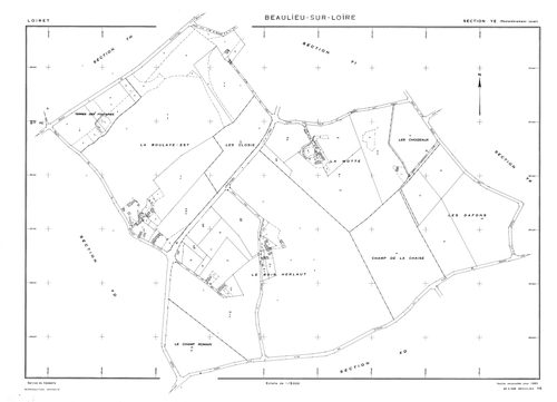 Beaulieu-sur-Loire - Sections