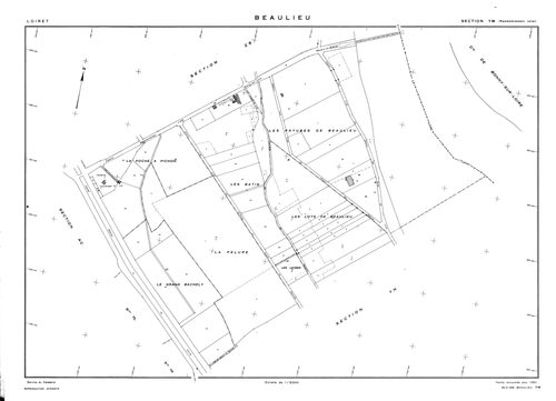 Beaulieu-sur-Loire - Sections