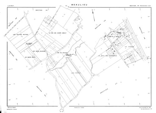 Beaulieu-sur-Loire - Sections