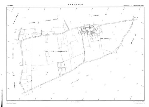 Beaulieu-sur-Loire - Sections