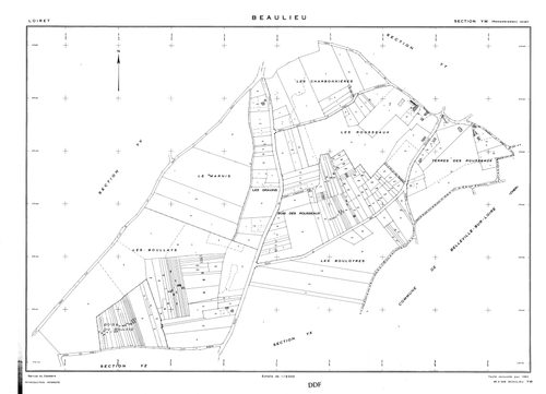 Beaulieu-sur-Loire - Sections
