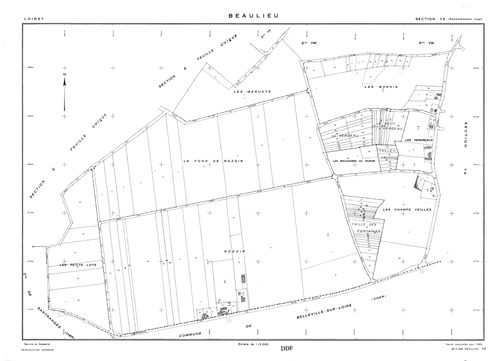 Beaulieu-sur-Loire - Sections