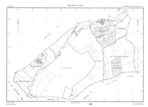 Beaulieu-sur-Loire - Sections