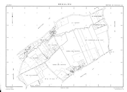 Beaulieu-sur-Loire - Sections