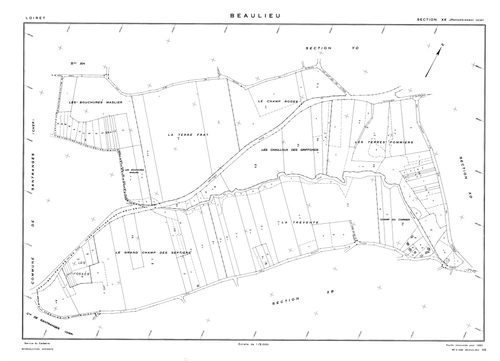 Beaulieu-sur-Loire - Sections