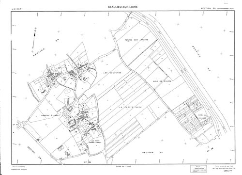Beaulieu-sur-Loire - Sections