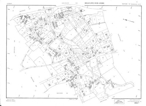 Beaulieu-sur-Loire - Sections