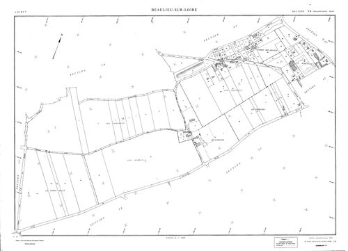 Beaulieu-sur-Loire - Sections