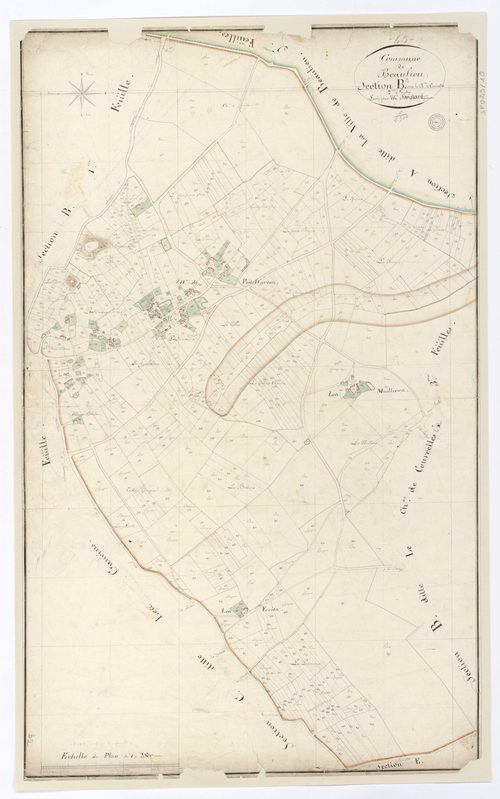 Beaulieu-sur-Loire - Sections
