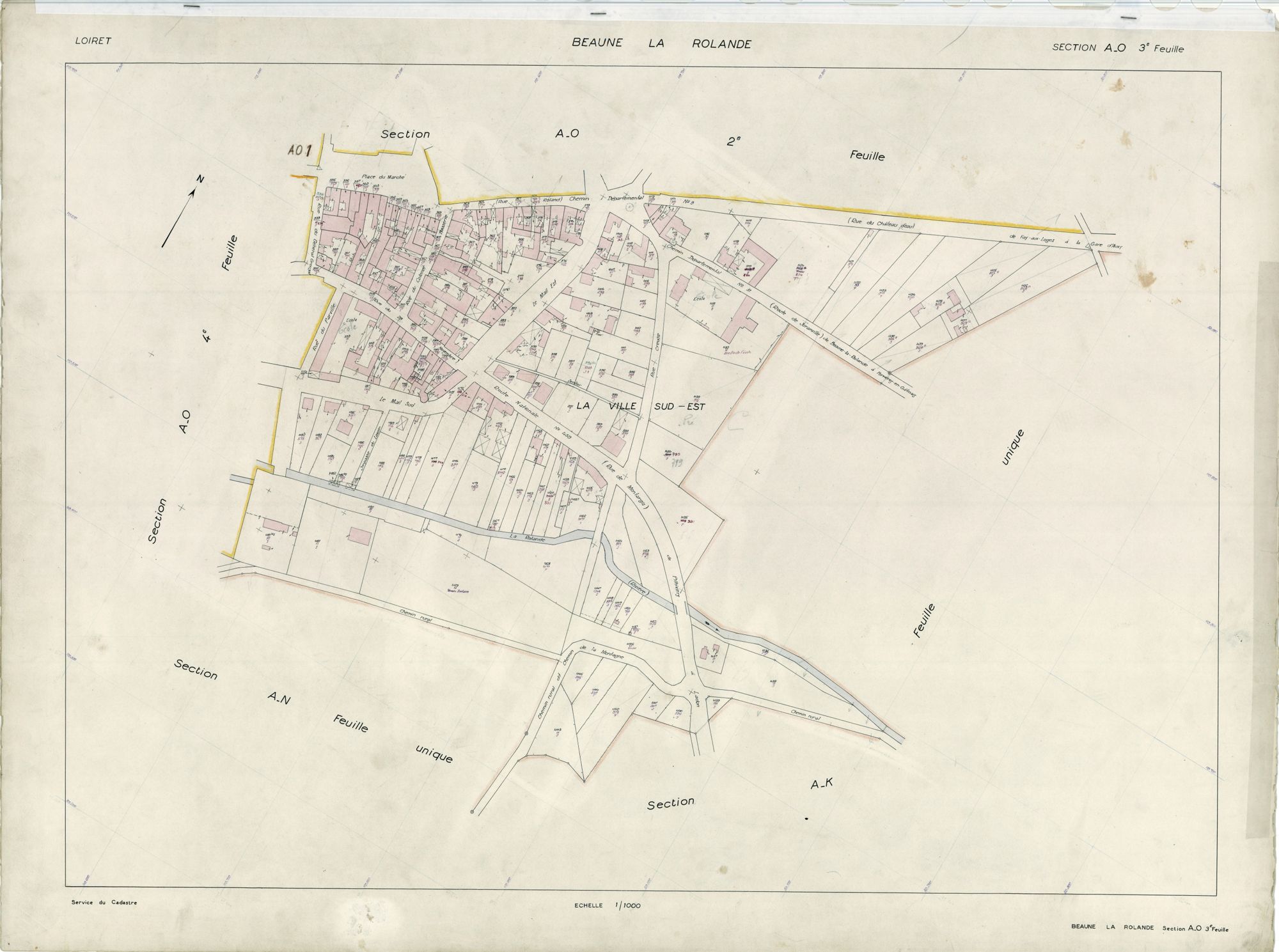 Beaune-la-Rolande - Sections