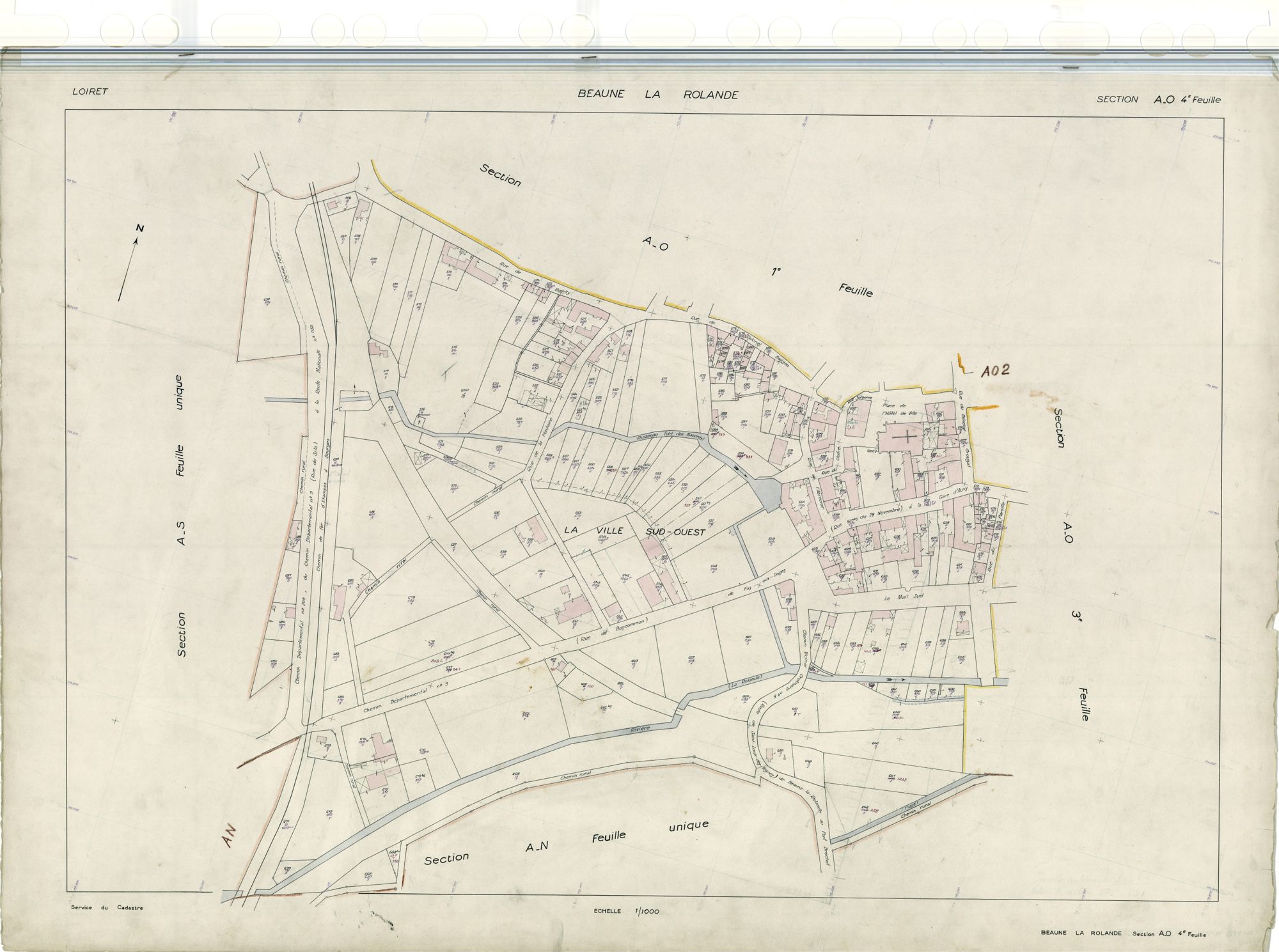 Beaune-la-Rolande - Sections