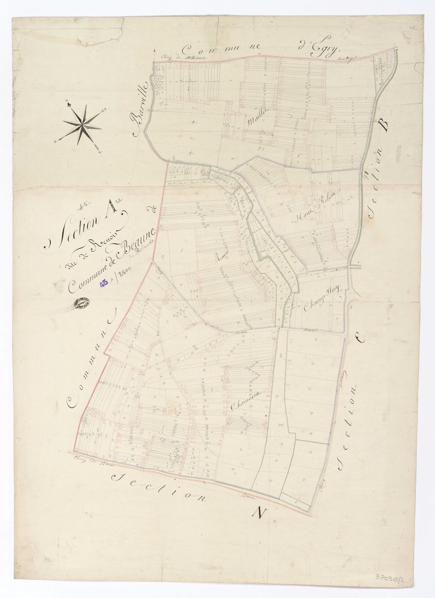 Beaune-la-Rolande - Sections