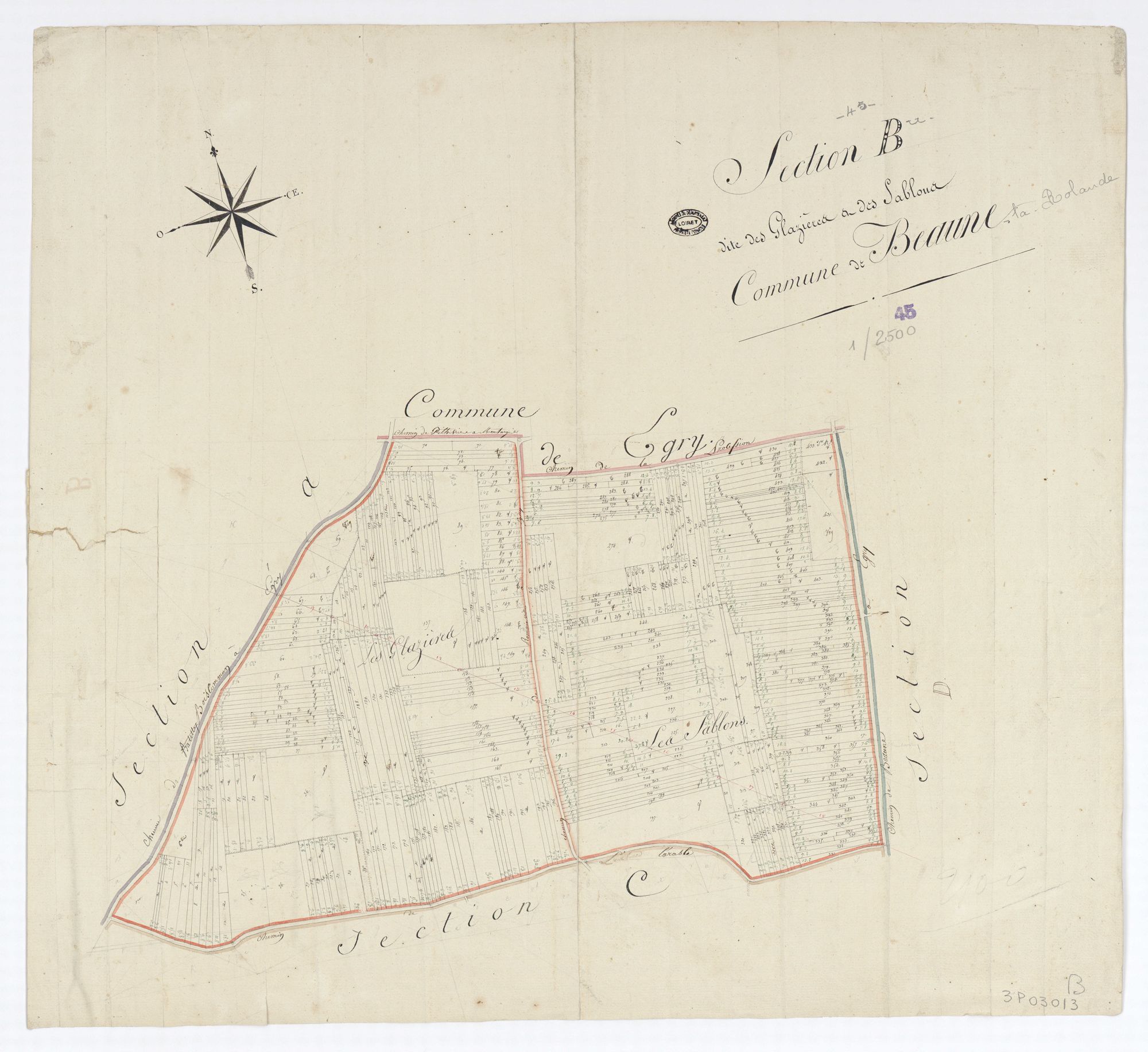 Beaune-la-Rolande - Sections