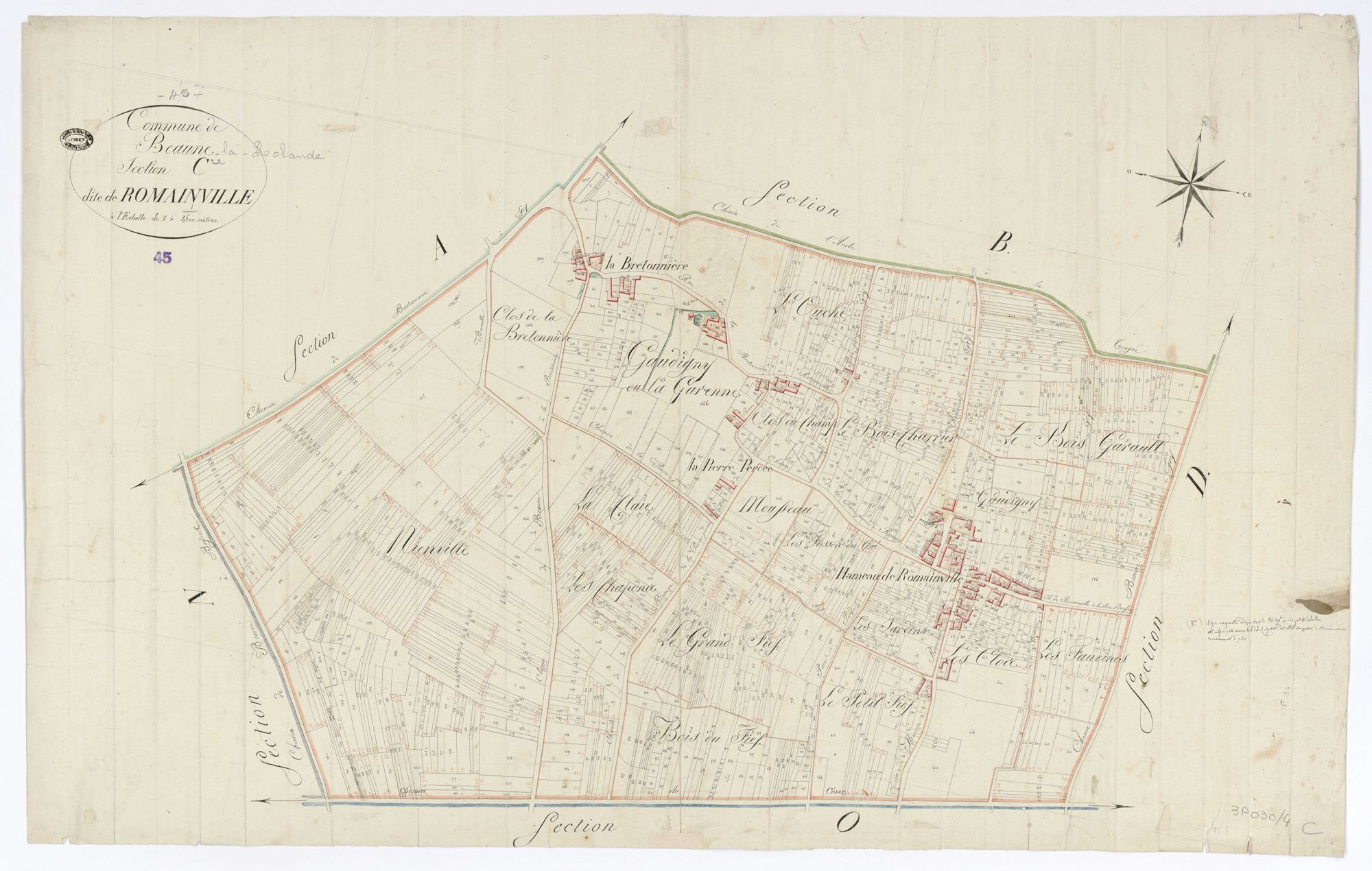 Beaune-la-Rolande - Sections