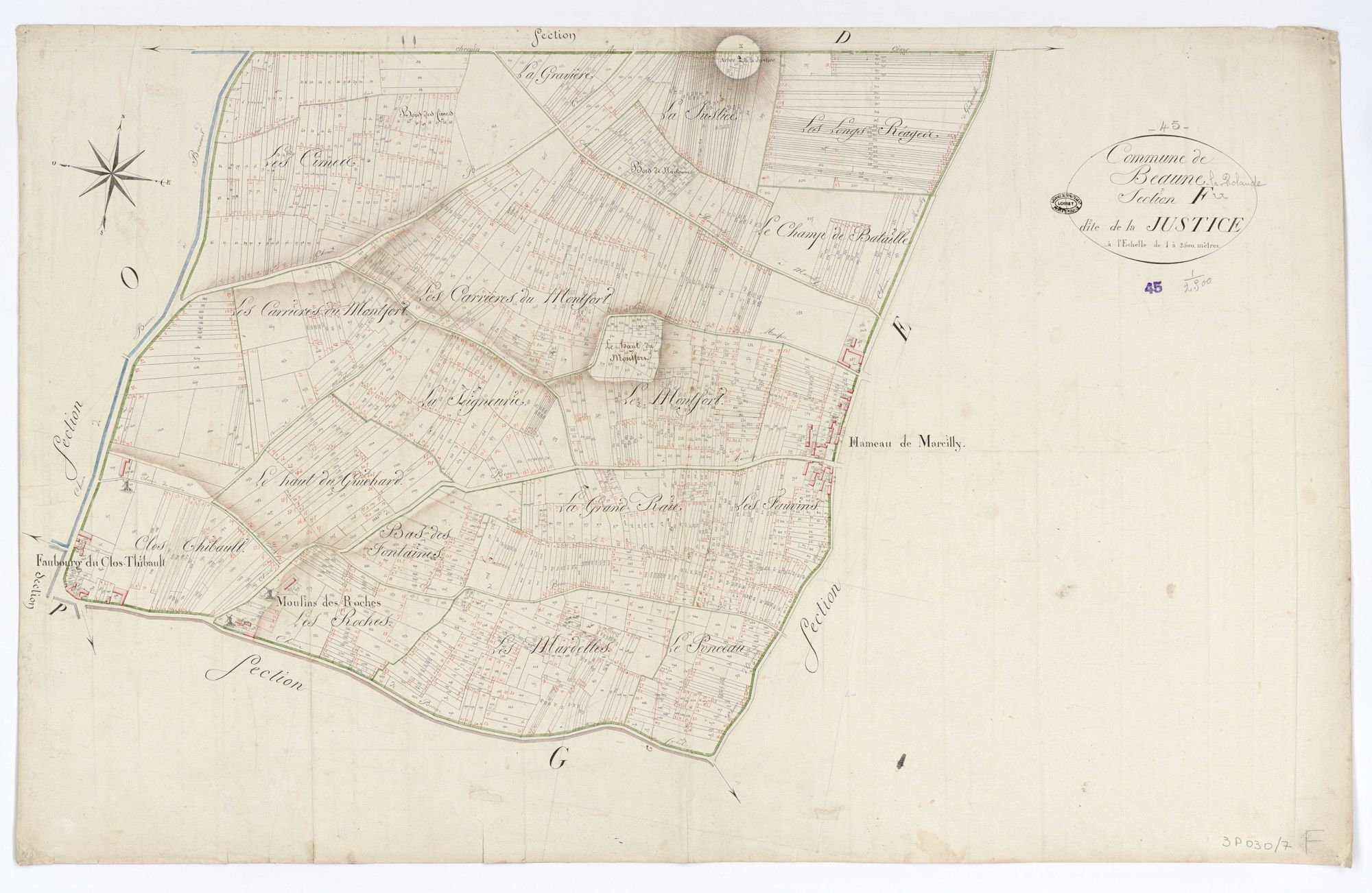 Beaune-la-Rolande - Sections